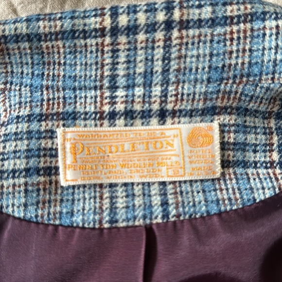 Vintage Pendleton Wool Blazer - Picture 7 of 7